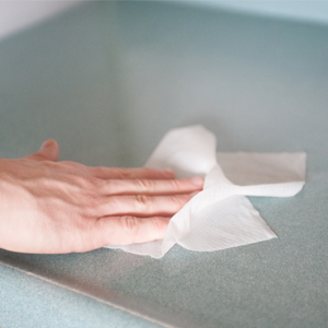 disinfectant wipe
